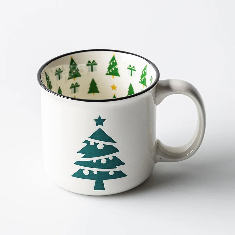 KSP Christmas Elements 'Xmas Tree' Ceramic Mug
