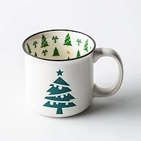 KSP Christmas Elements 'Xmas Tree' Ceramic Mug