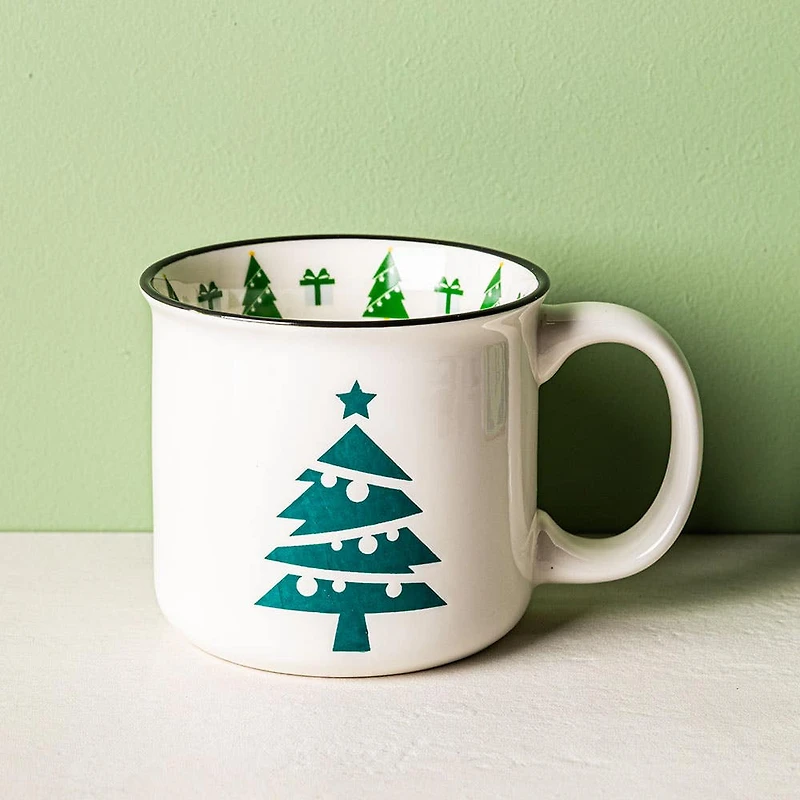 KSP Christmas Elements 'Xmas Tree' Ceramic Mug