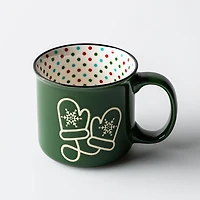 KSP Christmas Elements 'Winter Mitts' Ceramic Mug