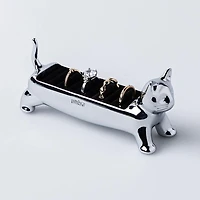 Umbra Ali Cat Ring Holder 4.76 x 1.55 x 2.1" (Chrome)