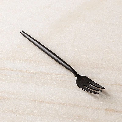 Natural Living Stainless Steel Fork 5" (Black)