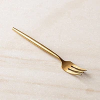 Natural Living Stainless Steel Fork 5" (Gold)
