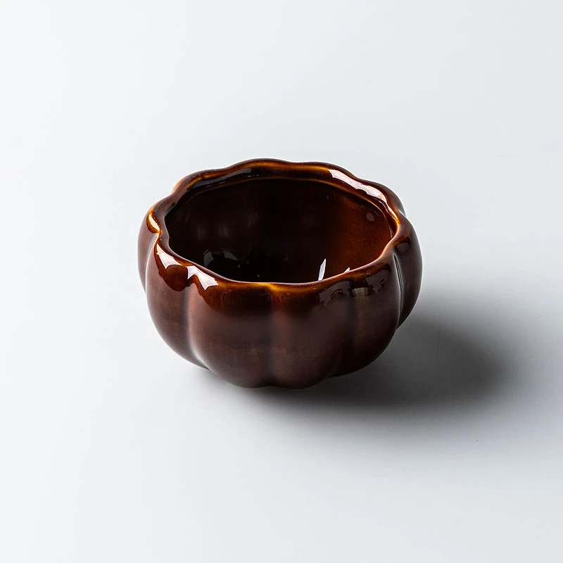 Bia Harvest 'Pumpkin' Stoneware Dip Bowls - Set of 3