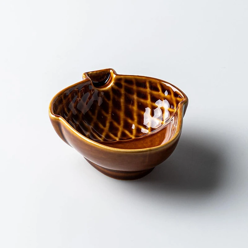 Bia Harvest 'Acorn' Stoneware Dip Bowls - Set of 3