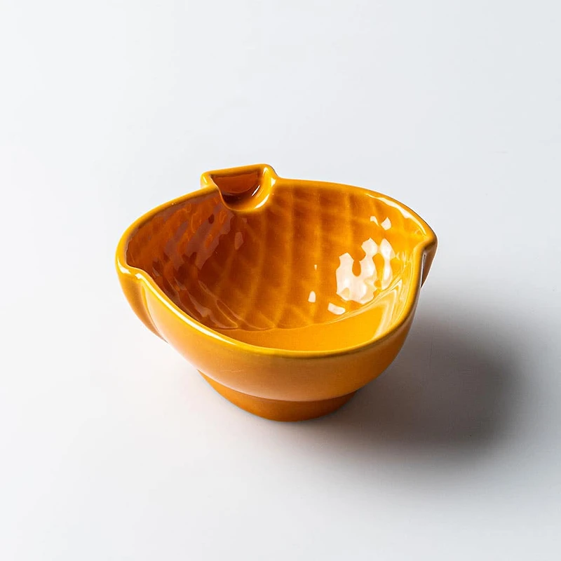 Bia Harvest 'Acorn' Stoneware Dip Bowls - Set of 3