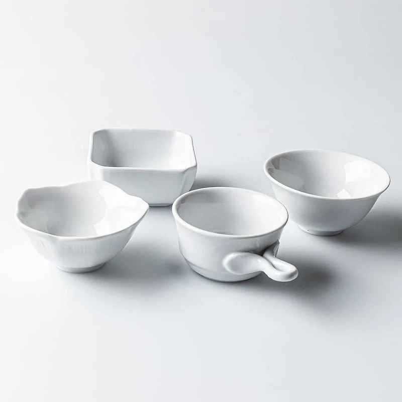 Bia Basic White Porcelain Mini Bowl (Asstd.)