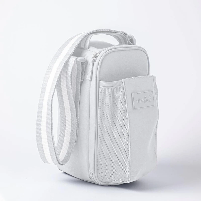 Fit & Fresh Nina Bottle Bag 5.5 x 4 x 10" (Stone)