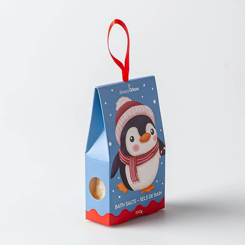 Honey Glow Christmas Fizzi 'Santa/Snowman/Penguin' Bath Salts (Asstd.)