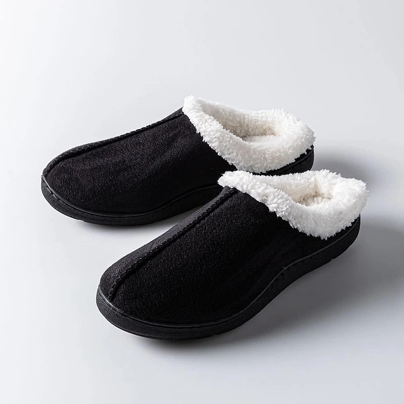 Harman Kodiak 'Faux Suede' Memory Foam Slippers Men