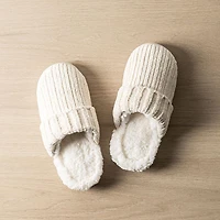 Harman Luxury Chenille Memory Foam Slippers Women