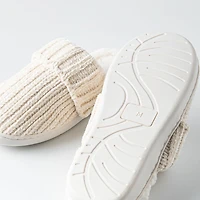 Harman Luxury Chenille Memory Foam Slippers Women
