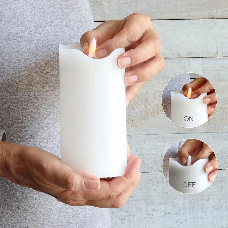 Harman One Touch LED Pillar Candle