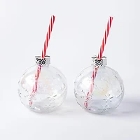 Harman Christmas 'Ornament' Glass Drink Sipper