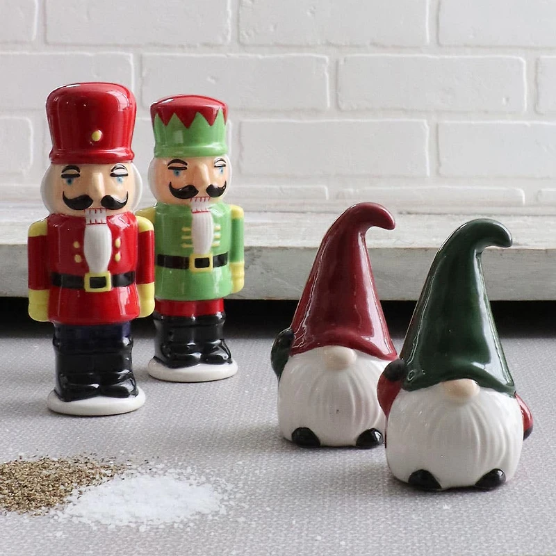 Harman Christmas 'Nutcracker' Salt and Pepper Shaker - Set of 2