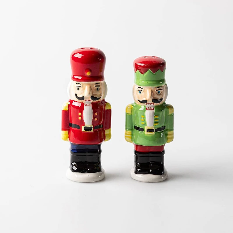 Harman Christmas 'Nutcracker' Salt and Pepper Shaker - Set of 2