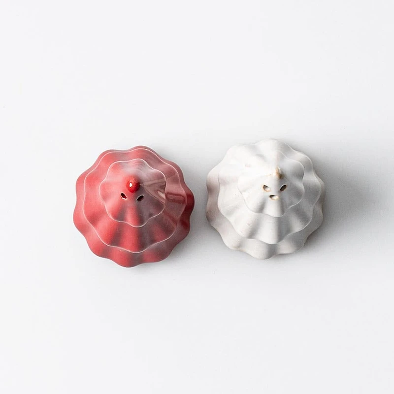 Harman Christmas 'Tree' Salt and Pepper Shaker - Set of 2 (Red/White)