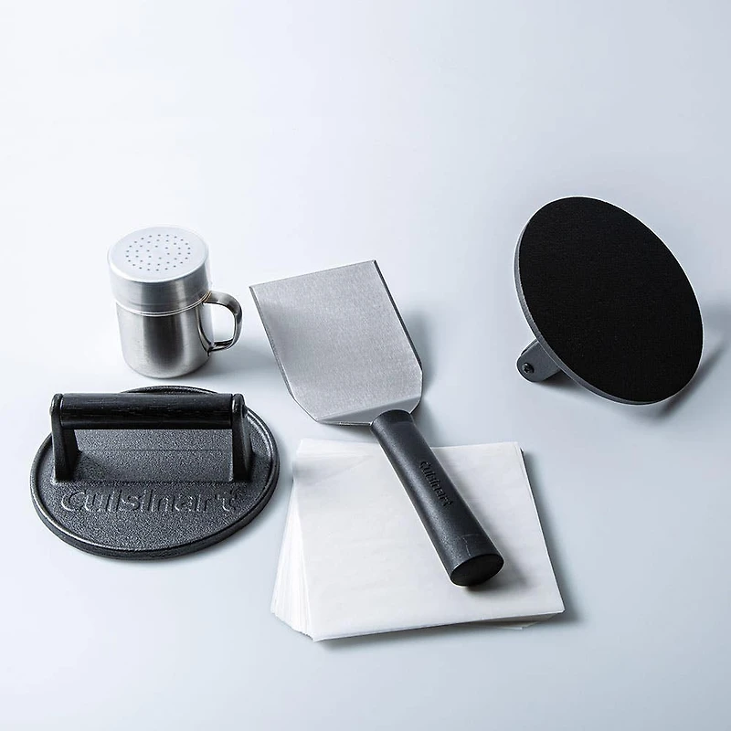 Cuisinart Outdoors Smashed Burger Press (Black)