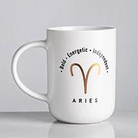 KSP Zodiac 'Aries' Porcelain Mug (White)