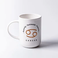KSP Zodiac 'Cancer' Porcelain Mug (White)