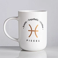KSP Zodiac 'Pisces' Porcelain Mug (White)