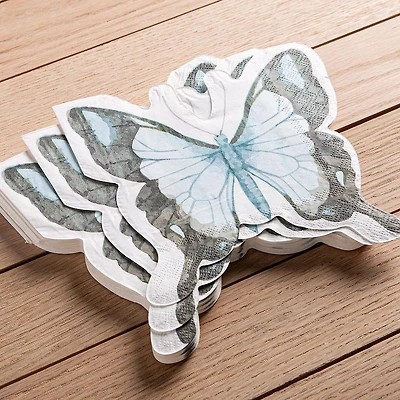 Harman 3-Ply 'Butterfly' Paper Napkin Shaped - Set of 20