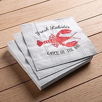 Harman 3-Ply 'Catch of The Day' Paper Napkin - Set Of 20