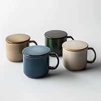 KSP Cabin Reactive Mug with Lid 475ml/16oz. (Off White)