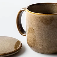 KSP Cabin Reactive Mug with Lid (Brown)