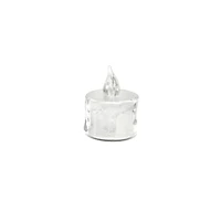 Harman Teardrop Transparent LED Candle Small (Warm White)