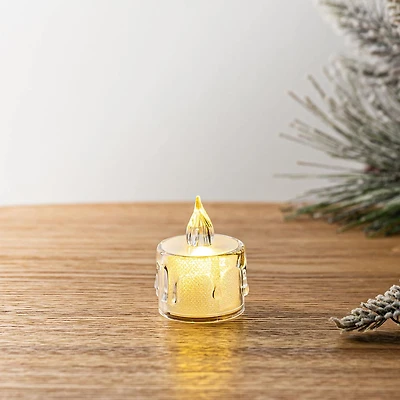 Harman Teardrop Transparent LED Candle (Warm White