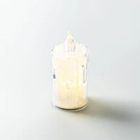 Harman Teardrop Transparent LED Candle Medium (Warm White)