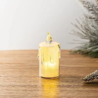 Harman Teardrop Transparent LED Candle Medium (Warm White)