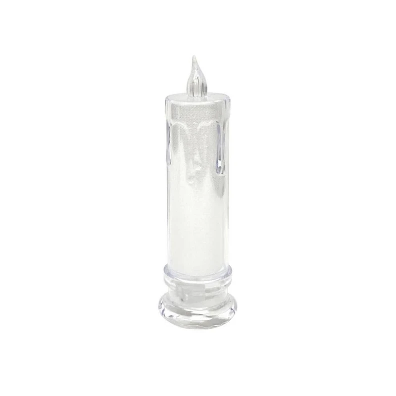 Harman Teardrop Transparent LED Candle Large (Warm White)