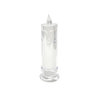 Harman Teardrop Transparent LED Candle Large (Warm White)