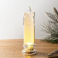 Harman Teardrop Transparent LED Candle Large (Warm White)