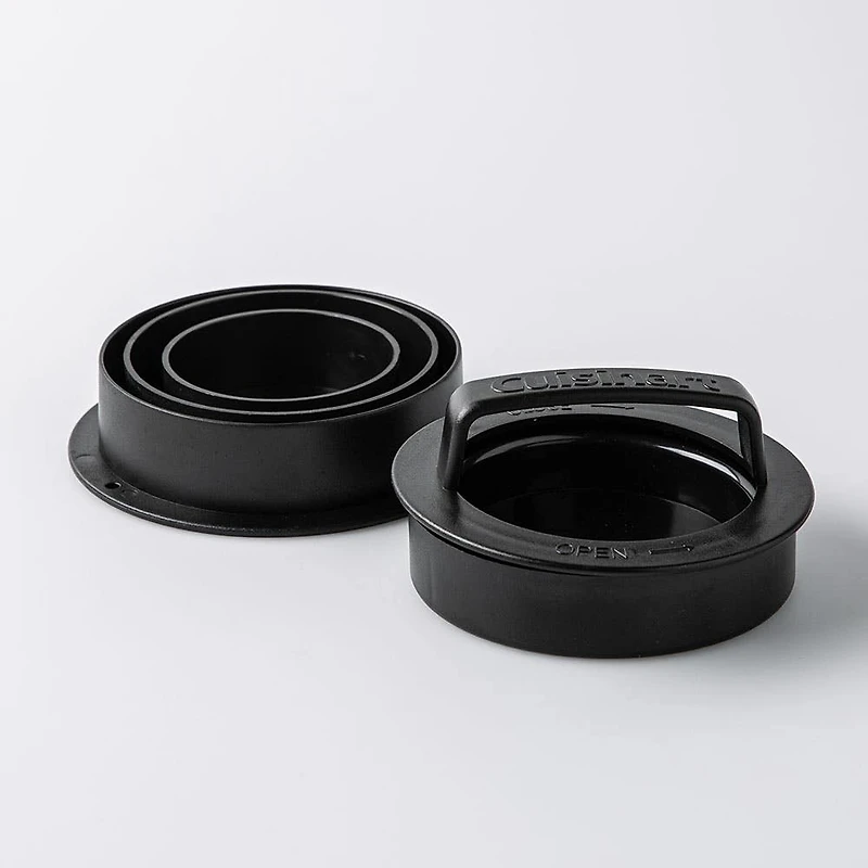 Cuisinart Outdoors 4-In-1 Stuffed Burger Press (Black)