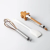KSP Christmas Bake 'Gingerbread' Mini Utensils Set of 3