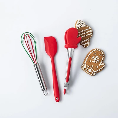 KSP Christmas Bake 'Winter' Mini Utensils Set of 3