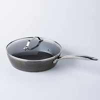 Granitestone Diamond Hammered Non-Stick Cookware Set of 10 (Charcoal)
