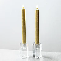 Harman One Touch LED Taper Candle - Set of 2 (Gold)