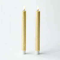 Harman One Touch LED Taper Candle - Set of 2 (Gold)