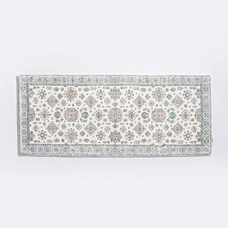 Harman Cilantro 'Alabaster' Memory Foam Bathmat 20x48"