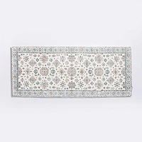 Harman Cilantro 'Alabaster' Memory Foam Bathmat 20x48"