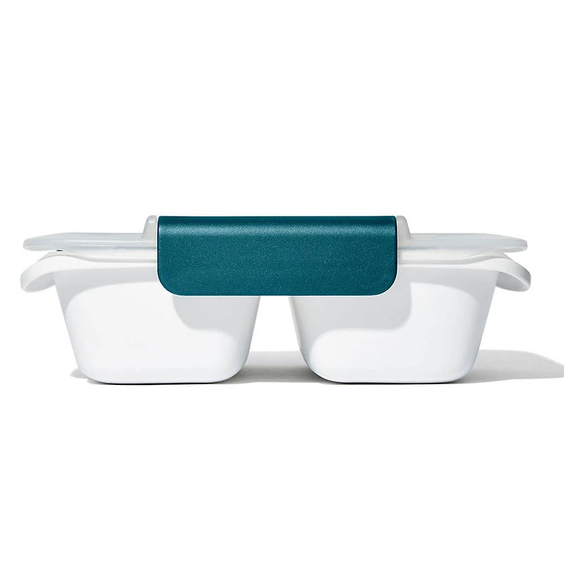 OXO Good Grips Prep & Go Divided Lunch Container with Lid (Green)