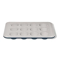 OXO Non-Stick Pro Ceramic Coated Muffin Pan (Blue/Grey)