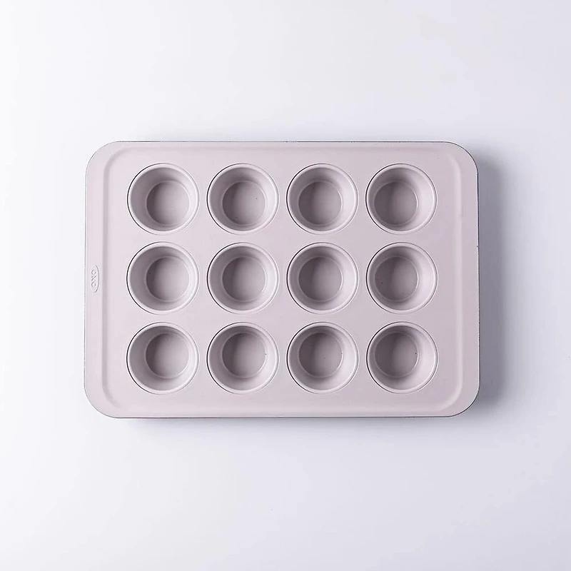 OXO Non-Stick Pro Ceramic Coated Muffin Pan (Blue/Grey)
