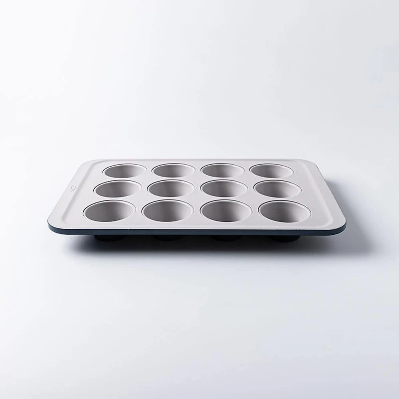 OXO Non-Stick Pro Ceramic Coated Muffin Pan (Blue/Grey)