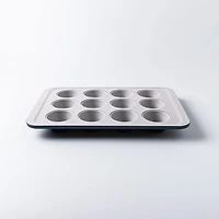 OXO Non-Stick Pro Ceramic Coated Muffin Pan (Blue/Grey)