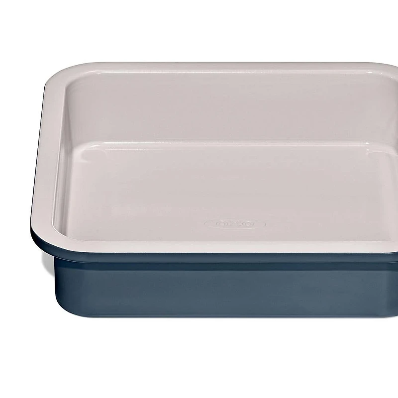 OXO Non-Stick Pro Ceramic Coated Square Cake Pan (Blue/Grey)